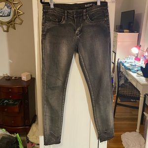 BLANK NYC dark grey washed skinny jean